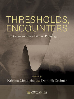 cover image of Thresholds, Encounters